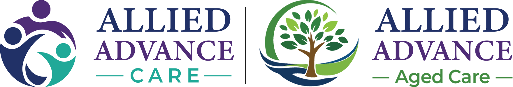 allied advance care logo combined